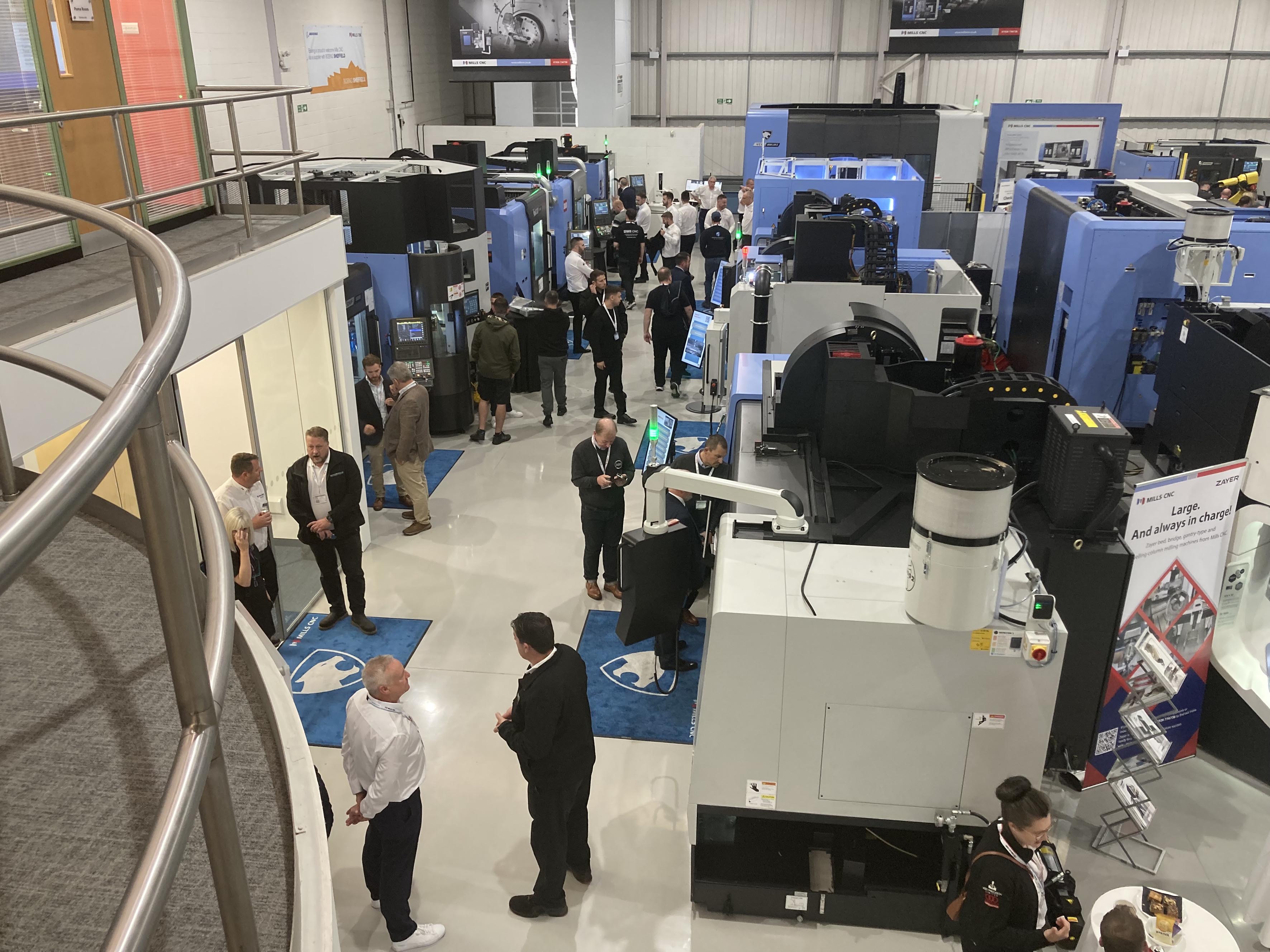 Over 300 at Mills CNC open house