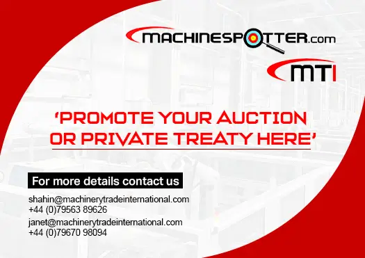 machine auctions online