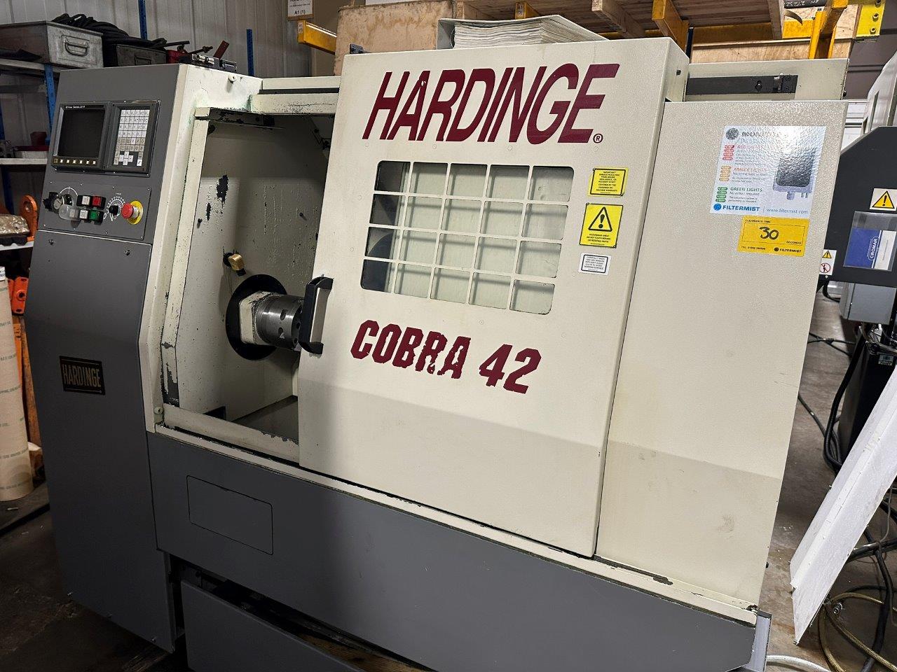 CNC Lathes/Used Hardinge Cobra 42 CNC Lathe (4626)