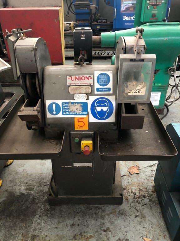 Miscellaneous/Harrison (Union) Model GS16 Double Ended Tool Grinder