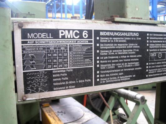 Sawing/Trennjaeger - PMC 6