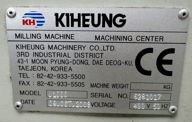 Milling/Kiheung - KNC-U 1000