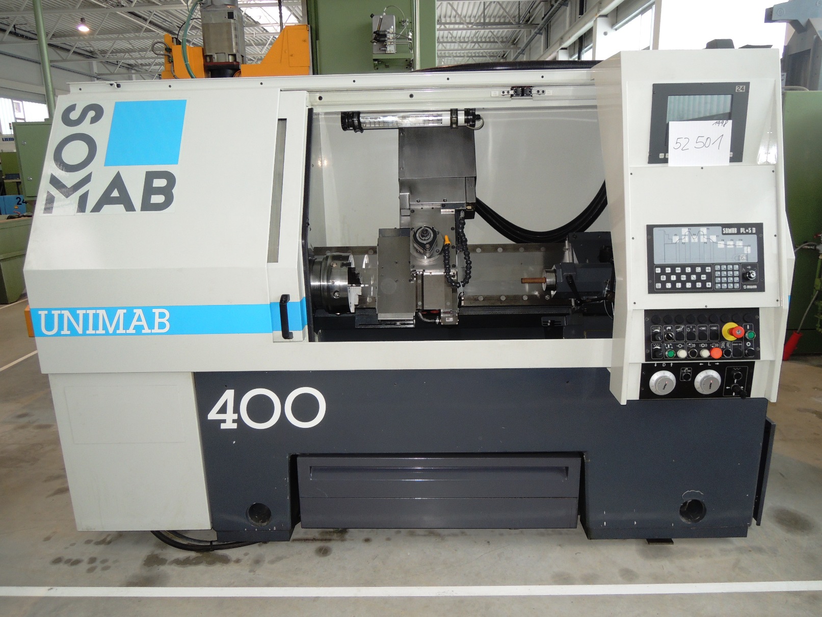 Lathes (CNC and Manual)/SOMAB(F) UNIMAB 400 / PL+S 3
