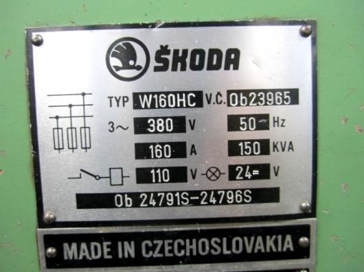 Boring/Skoda - W160HC
