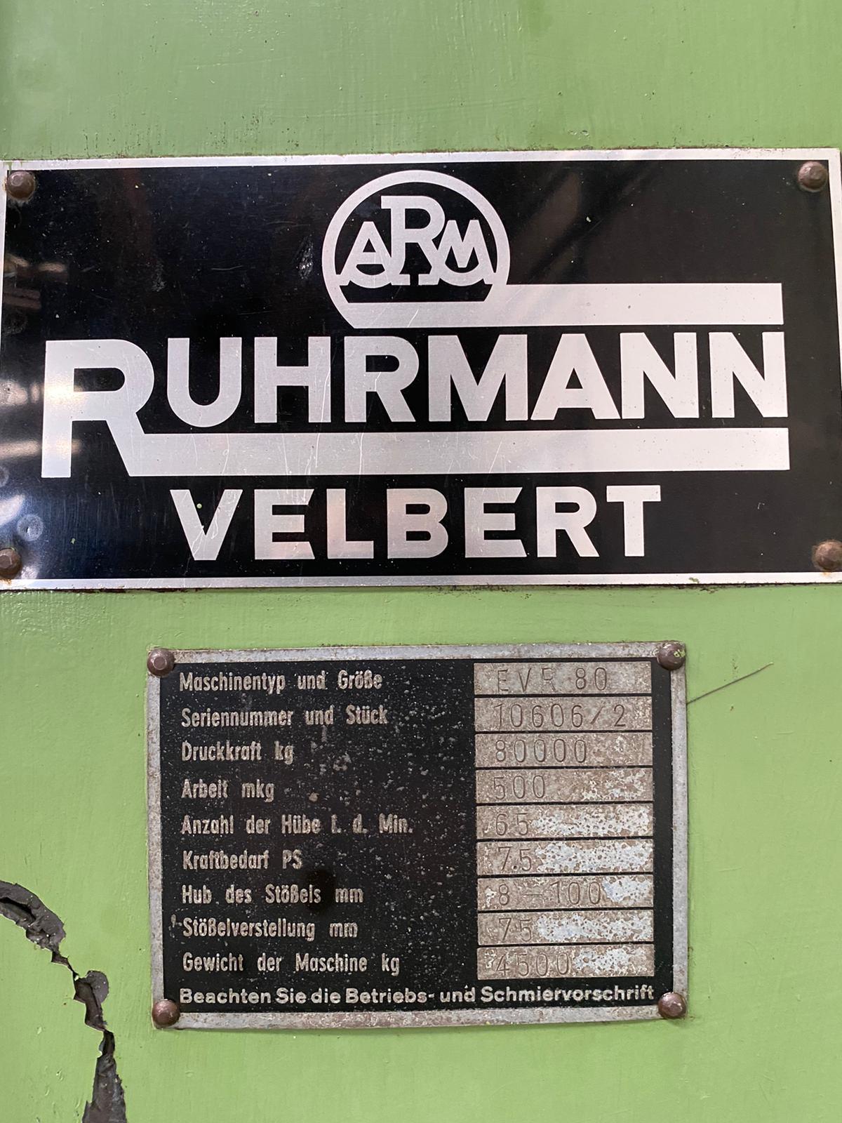 Presses (General)/Ruhrmann - EVR 80