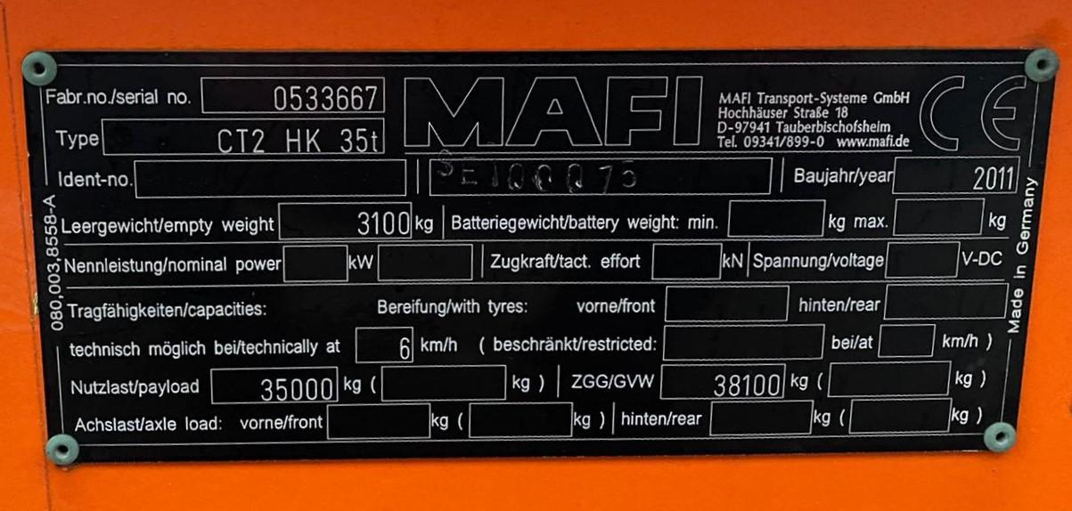 Miscellaneous/Mafi - CT2 HK 35t