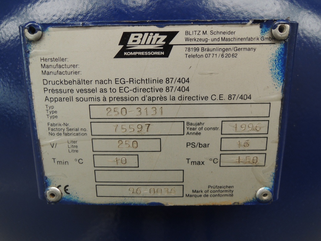 Compressors/SCHNEIDER BLITZ 250-3131