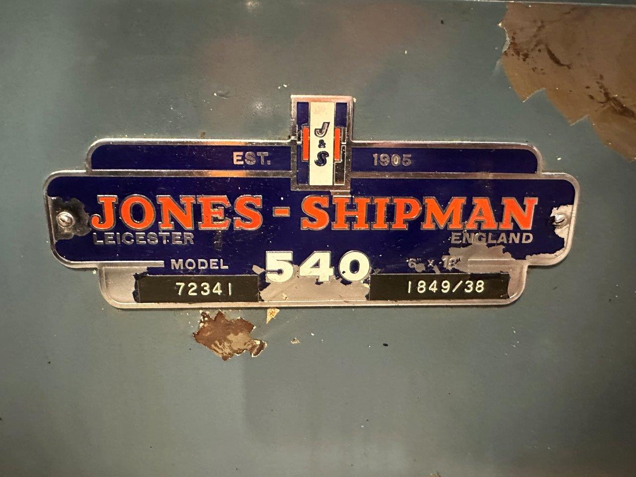 Surface Grinders/Used Jones & Shipman 540 Surface Grinder (4479)