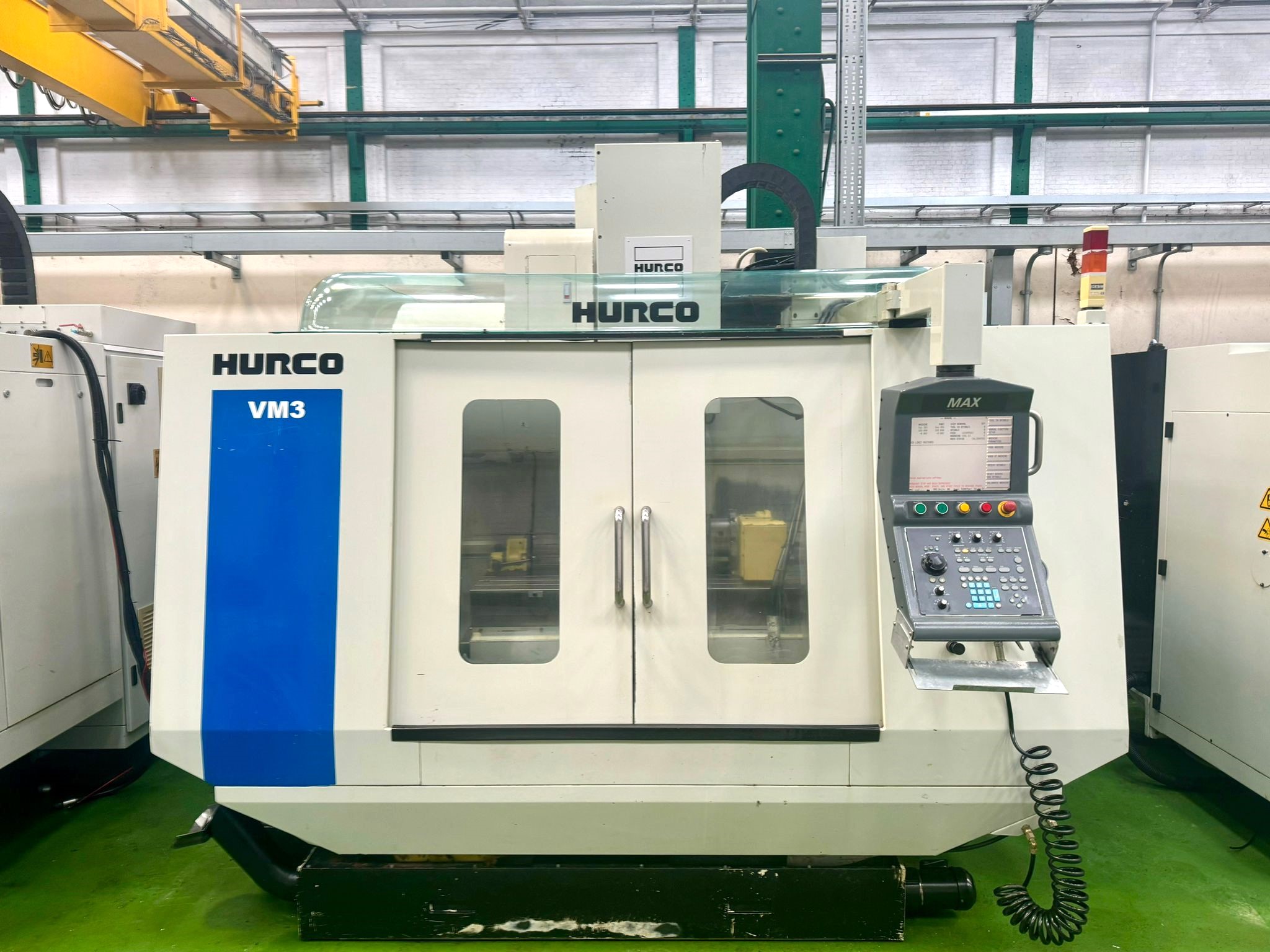 Milling CNC/HURCO VM3 Vertical Machining Centre with WinMAX Control.