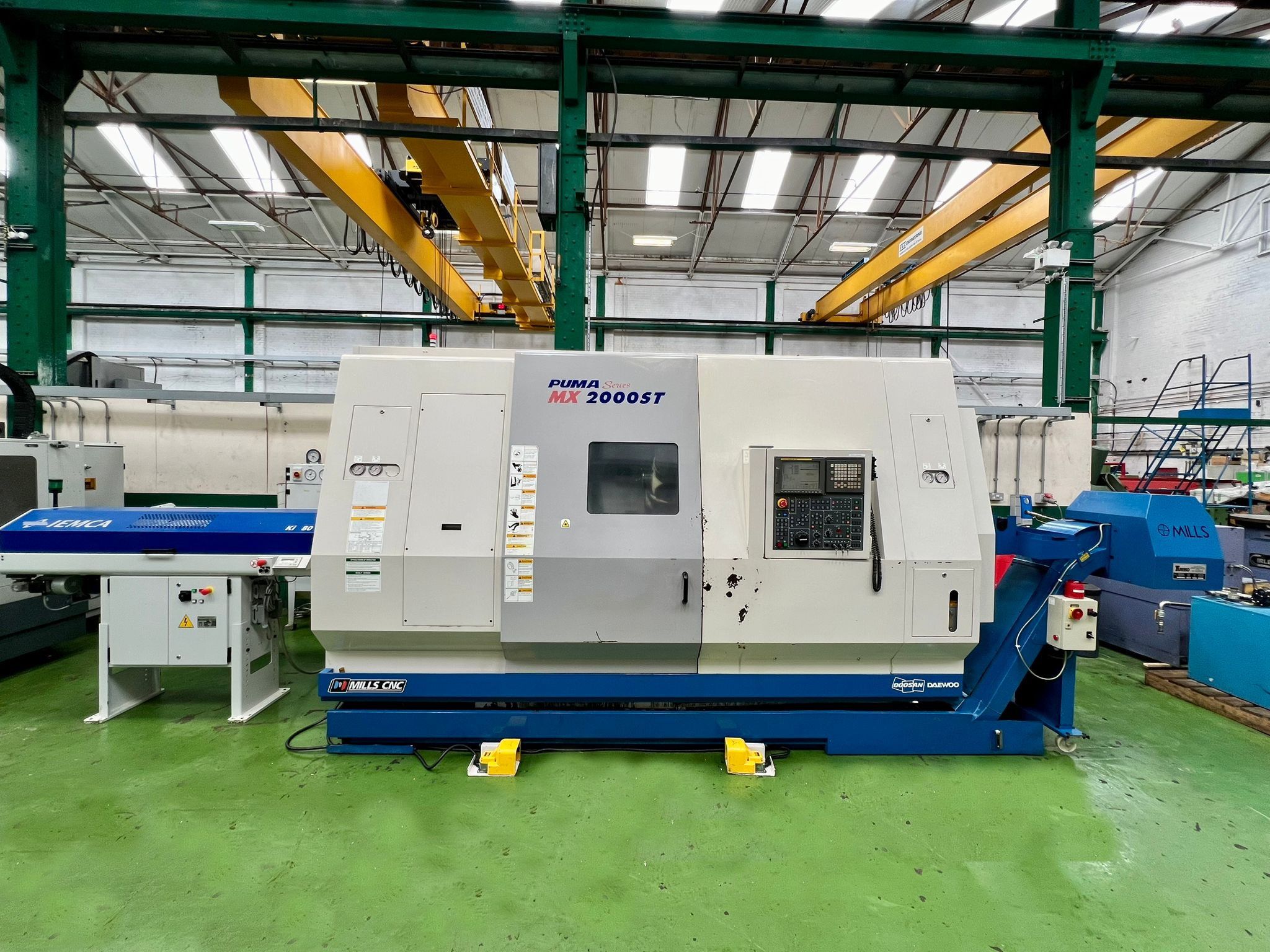 CNC Lathes/DOOSAN Puma MX 2000ST CNC Lathe with Milling Spindle.