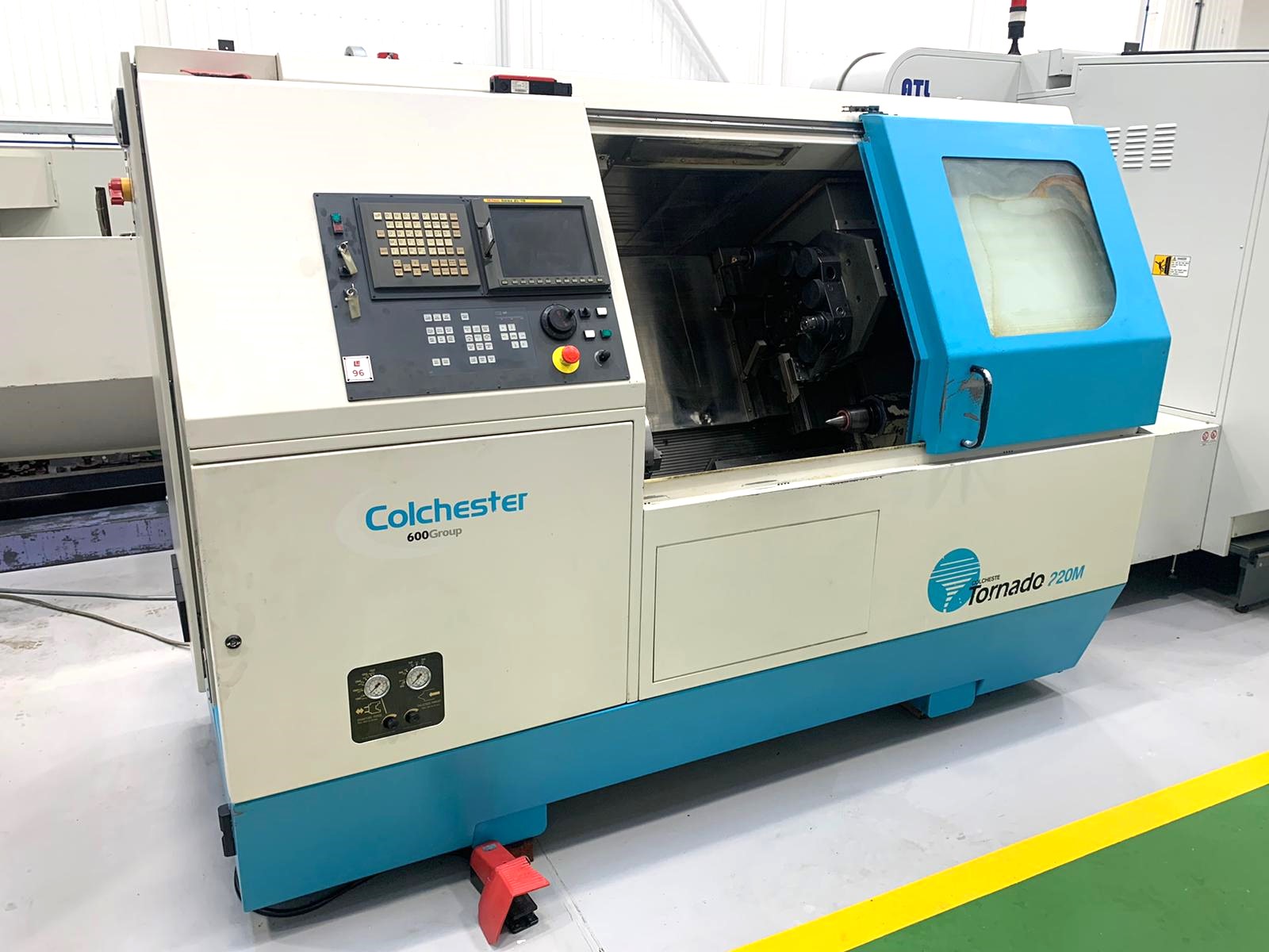 CNC Lathes/COLCHESTER Tornado 220M CNC Lathe with Fanuc 21i-TB Control.