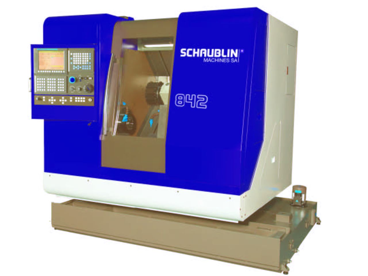 Drilling (General)/HIGH PRECISION AND PRODUCTION LATHE SCHAUBLIN TYPE 842Mi