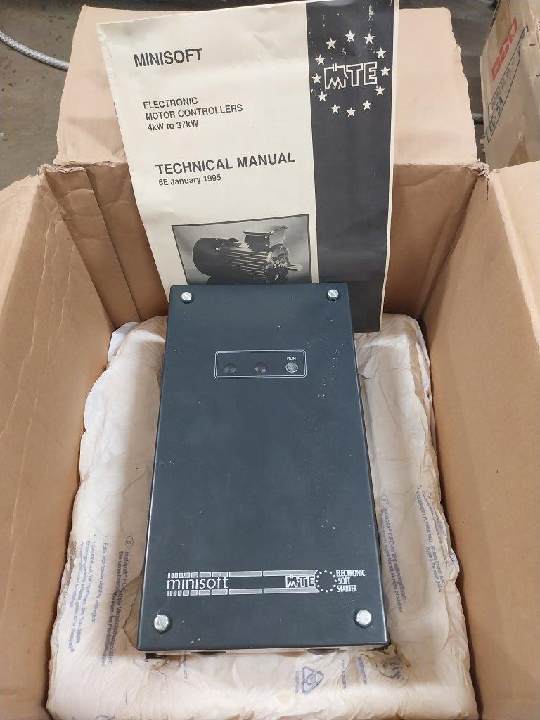 Miscellaneous/MTE Minisoft 7.5KW electronic soft starter 3 phase 380-440 VAC (4509)