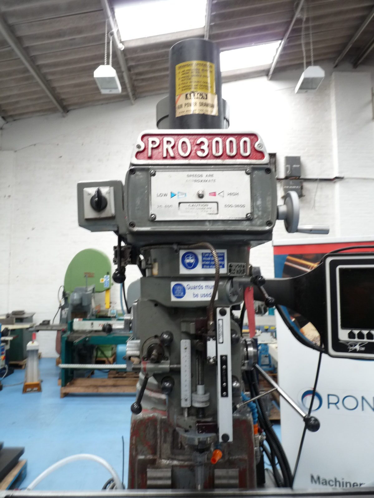 Milling CNC/XYZ PRO3000-KRV turret mill with Proto TRAK AGE2 CNC control - L20324.02