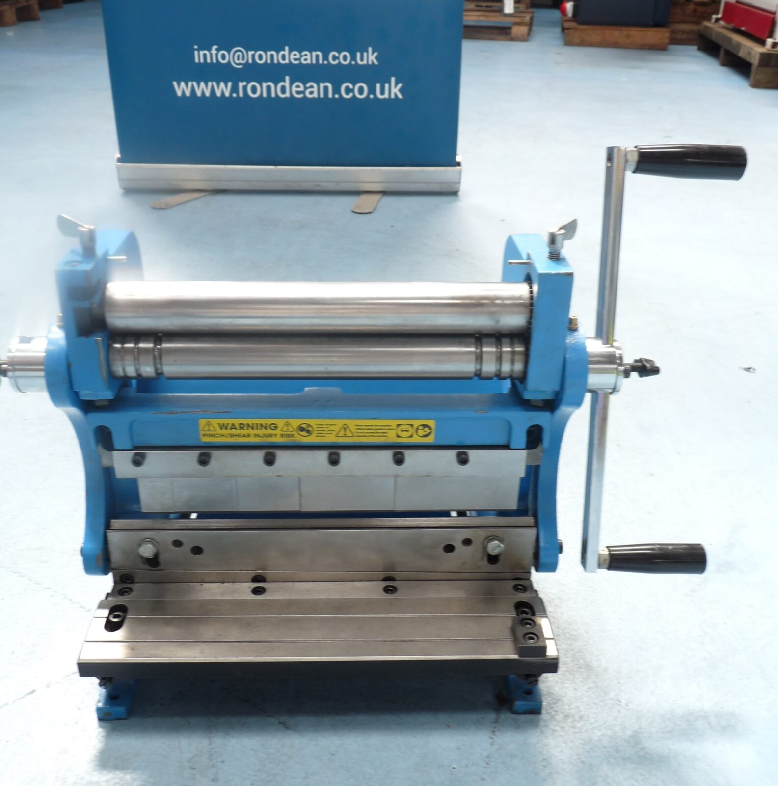 Folding/Clarke Hand Operated Shear Folder & Rolling Universal Metalworking Machine - L40520.02