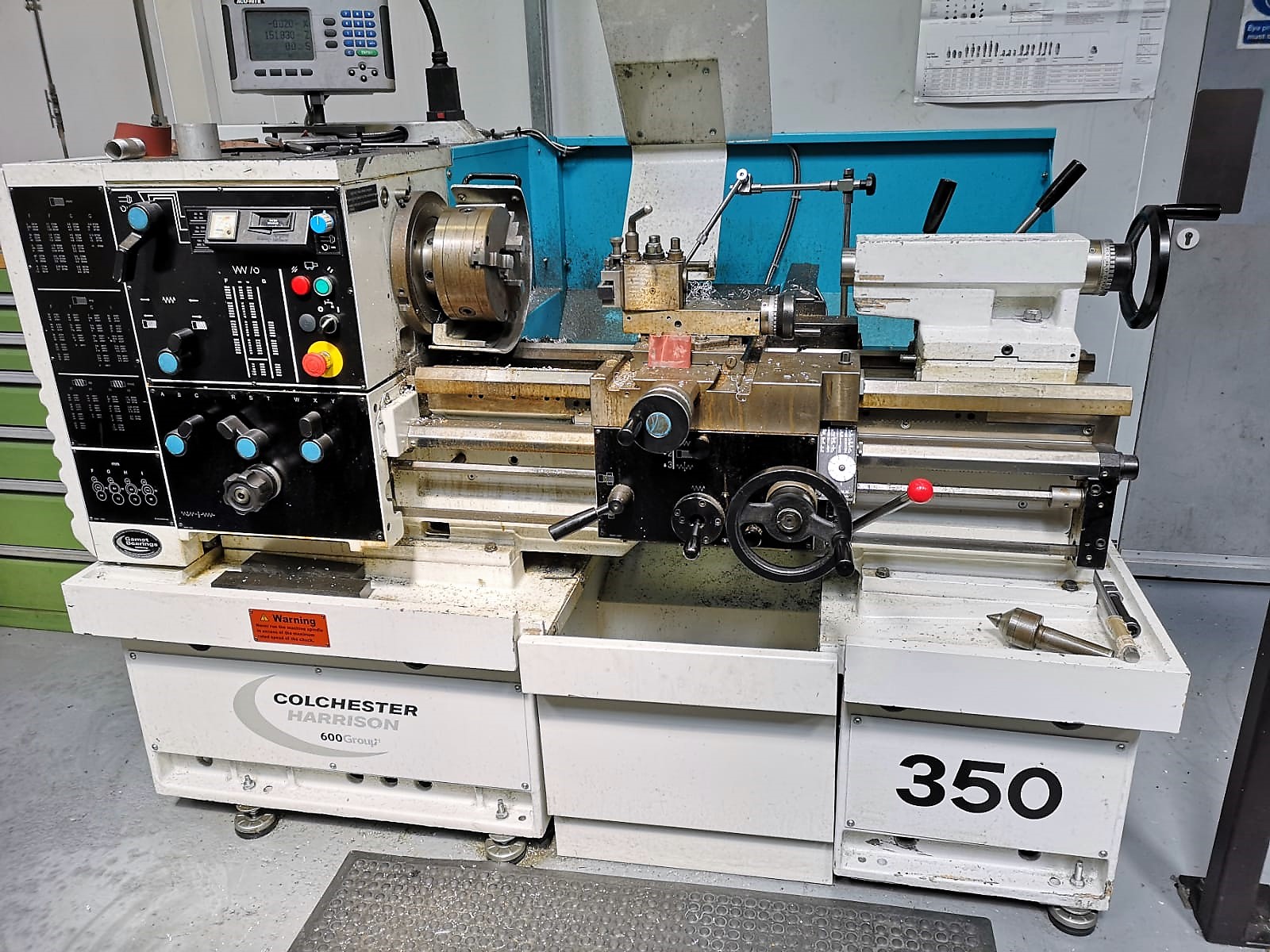 Manual/Colchester VS 350 Lathe