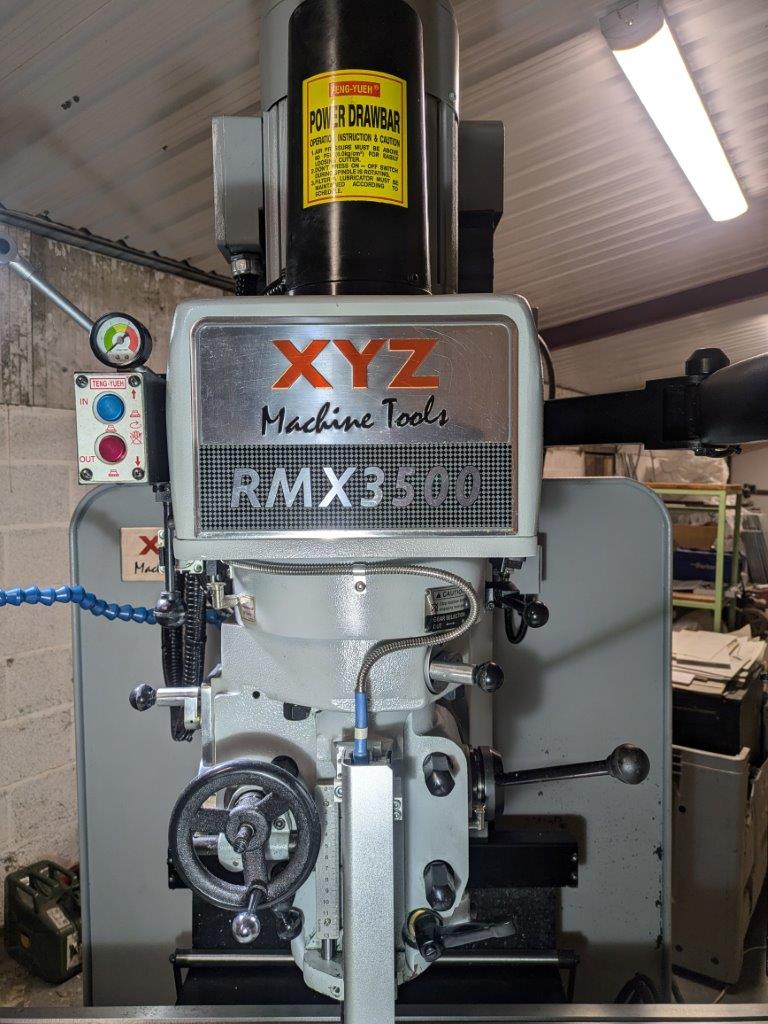 Bed Type Milling/Used XYZ ProtoTRAK RMX3500 Bed Mill (4644)