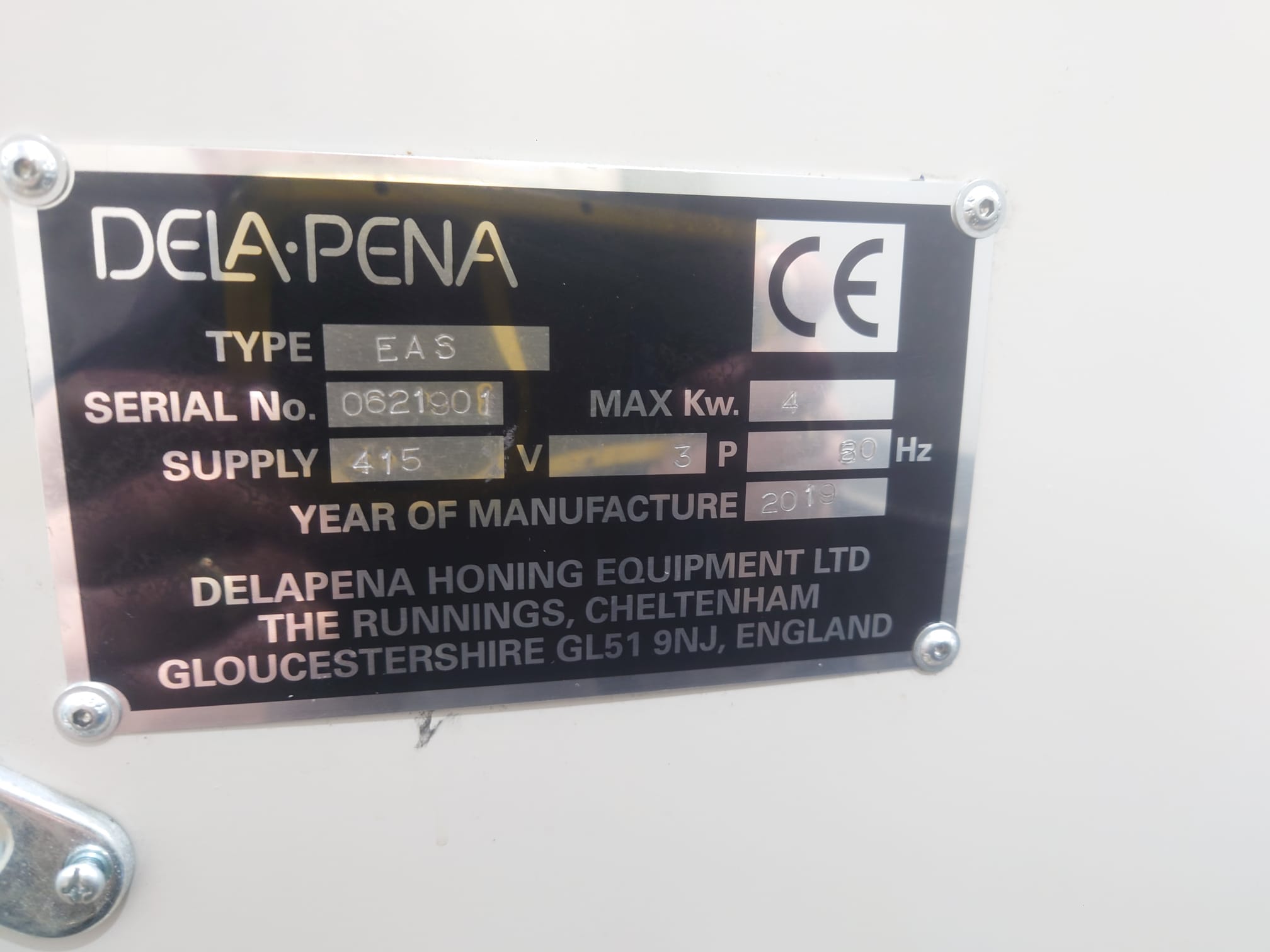 Honing/Used Delapena Speedhone EAS Honing Machine (4659)