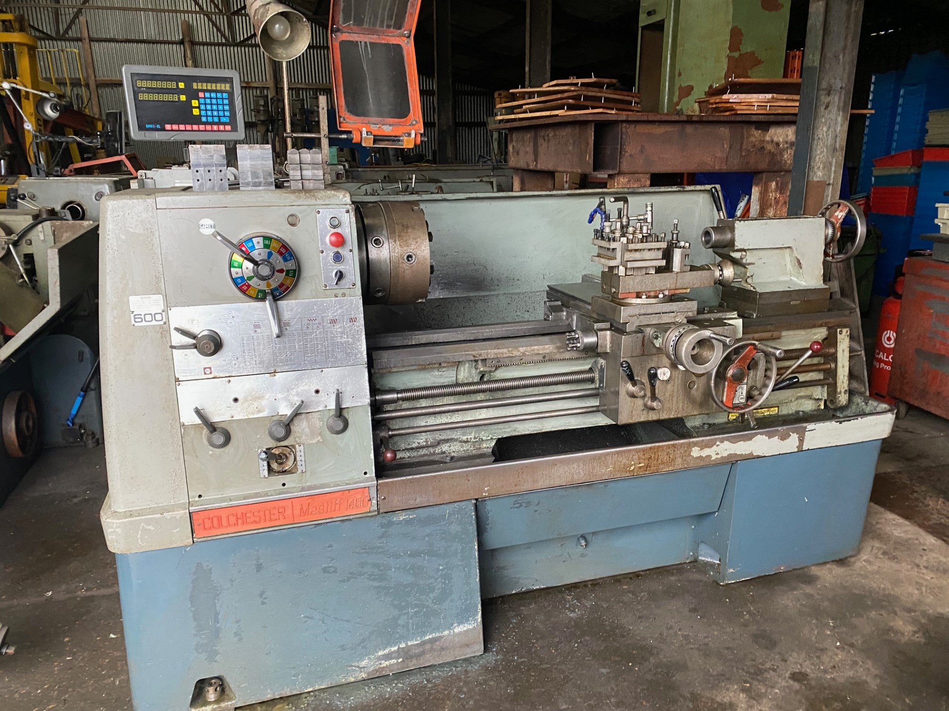 Gap Bed Lathes/Mastiff 1400 x 40