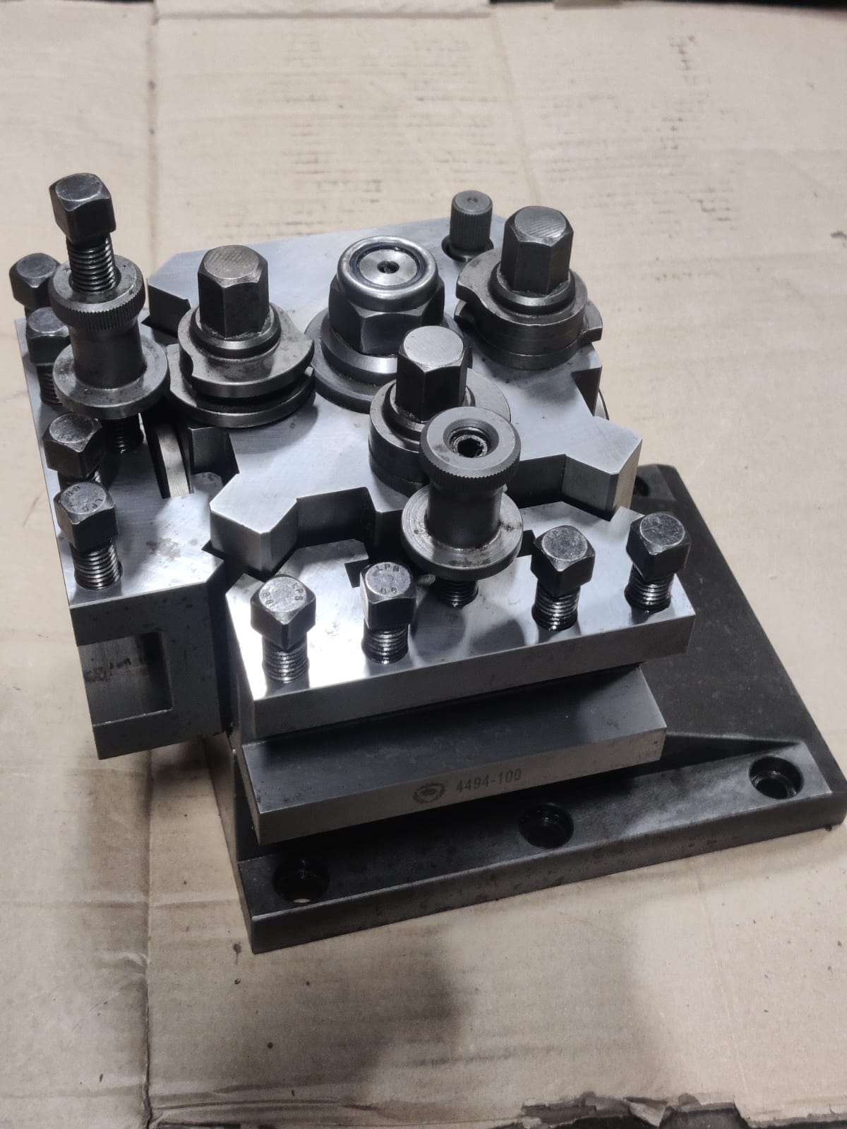 Lathes Accessories/Used Rear mounted Bison Quick Change Toolpost to suit XYZ SLX/RLX425 (4639)