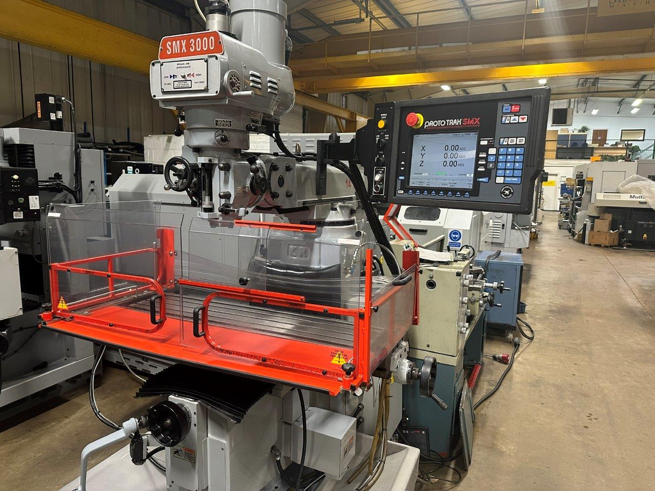 Milling/Used XYZ ProtoTRAK SMX3000 CNC Mill (4585)