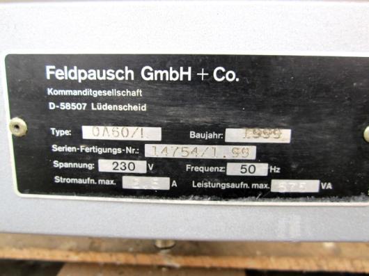 Miscellaneous/Feldpausch - OA60/L