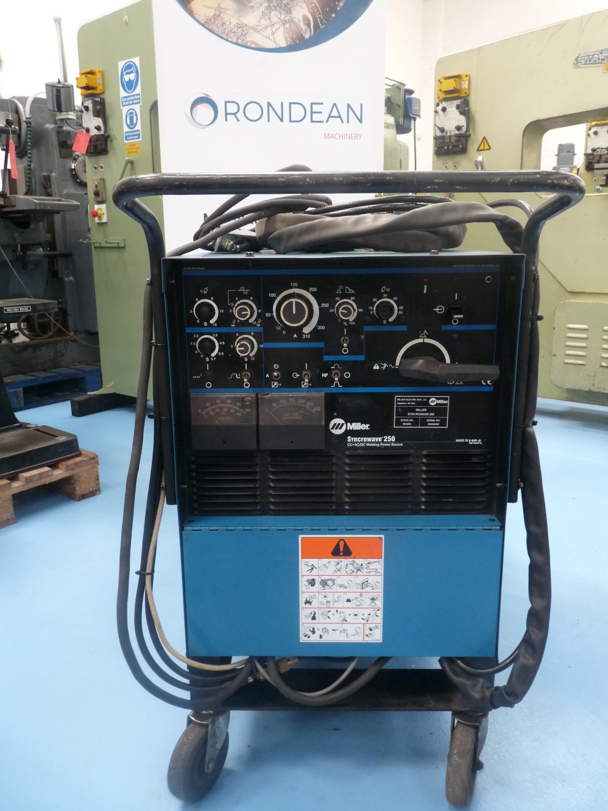 Welding (General)/Miller Syncrowave 250 AC/DC Water Cooled Welder