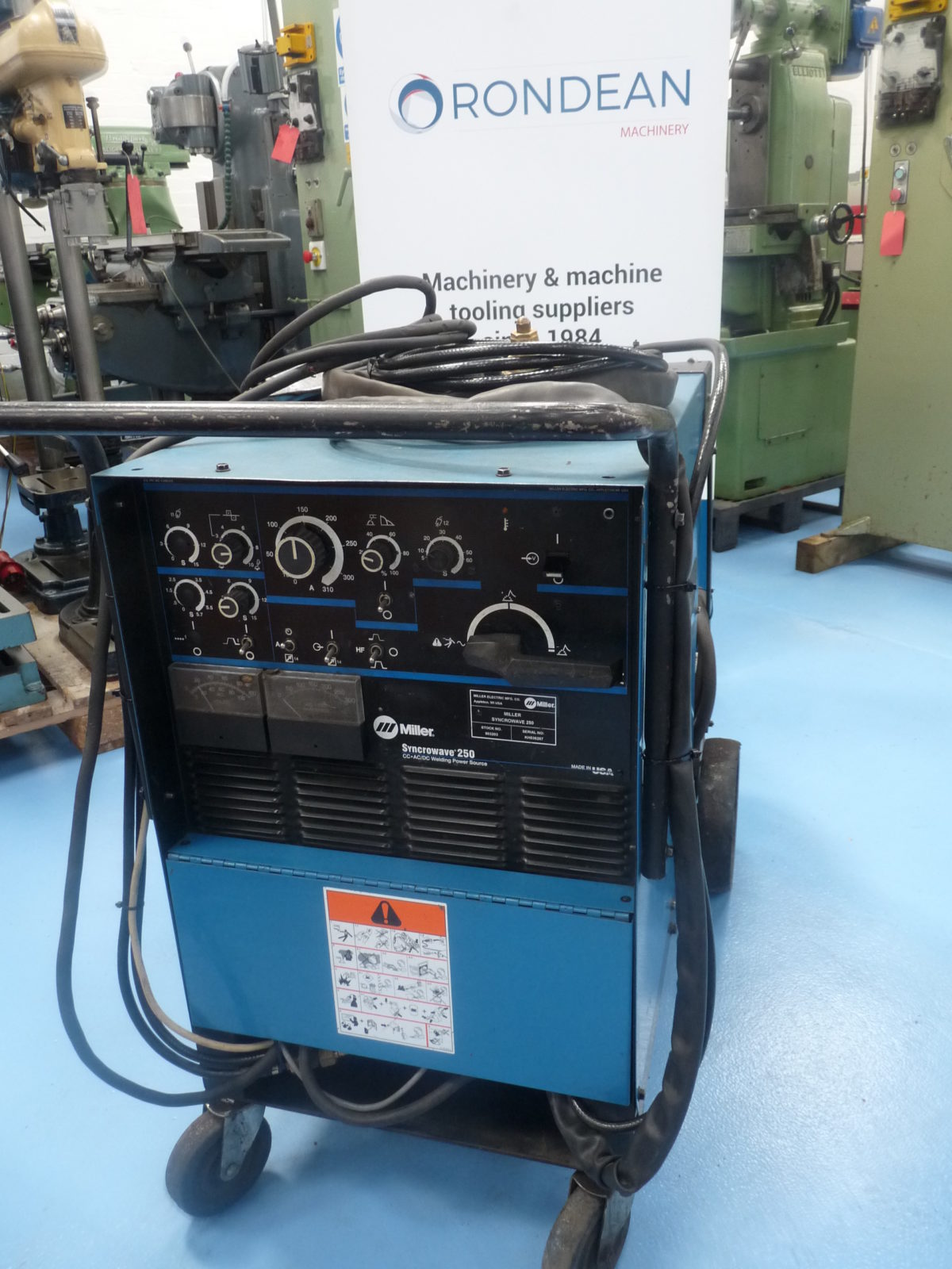 Welding (General)/Miller Syncrowave 250 AC/DC Water Cooled Welder