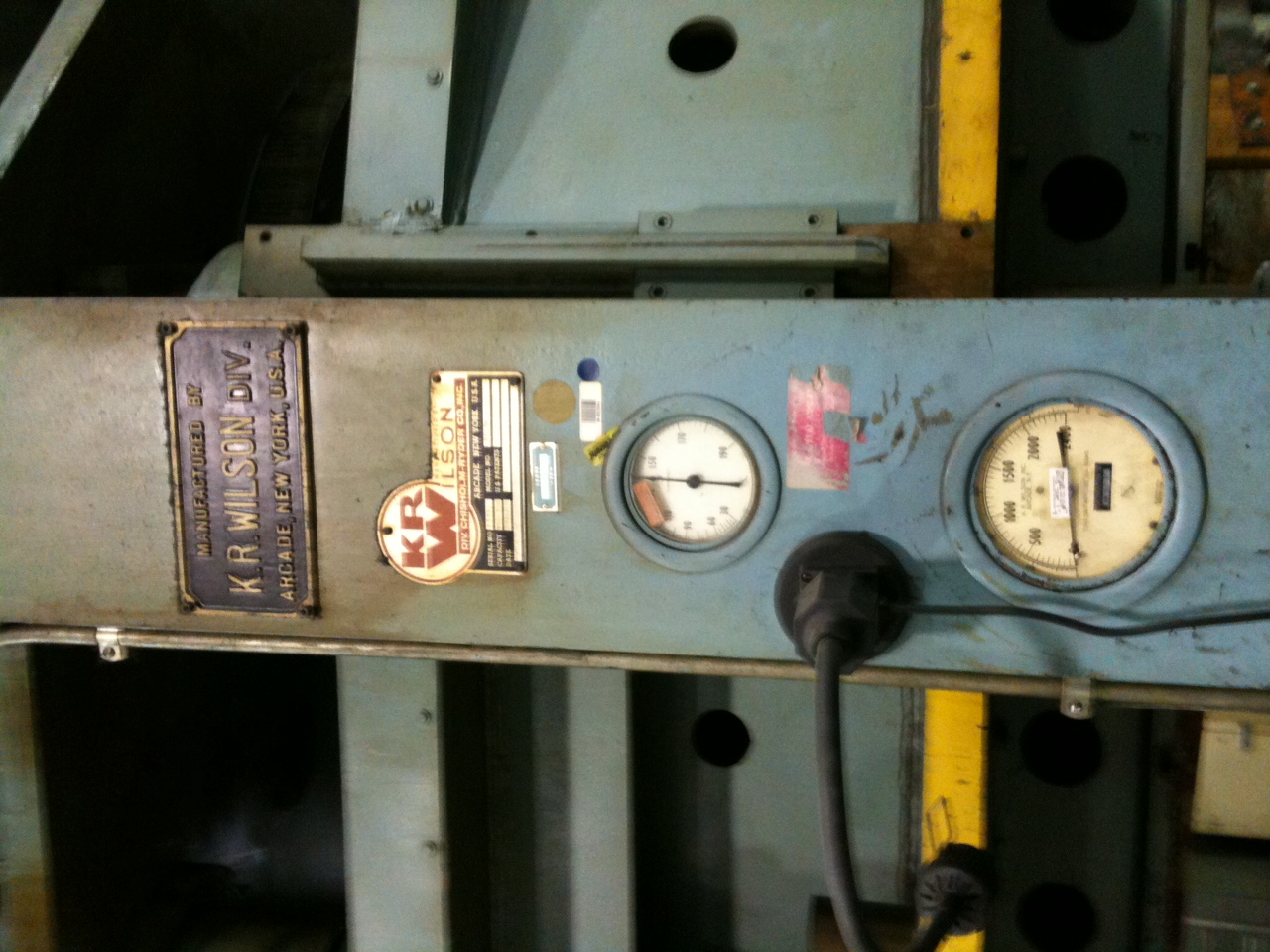 Hydraulic Presses/K R WILSONCD-SA