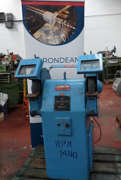 Pedestal Grinders/Union G14 Double Ended Pedestal Grinder 14"