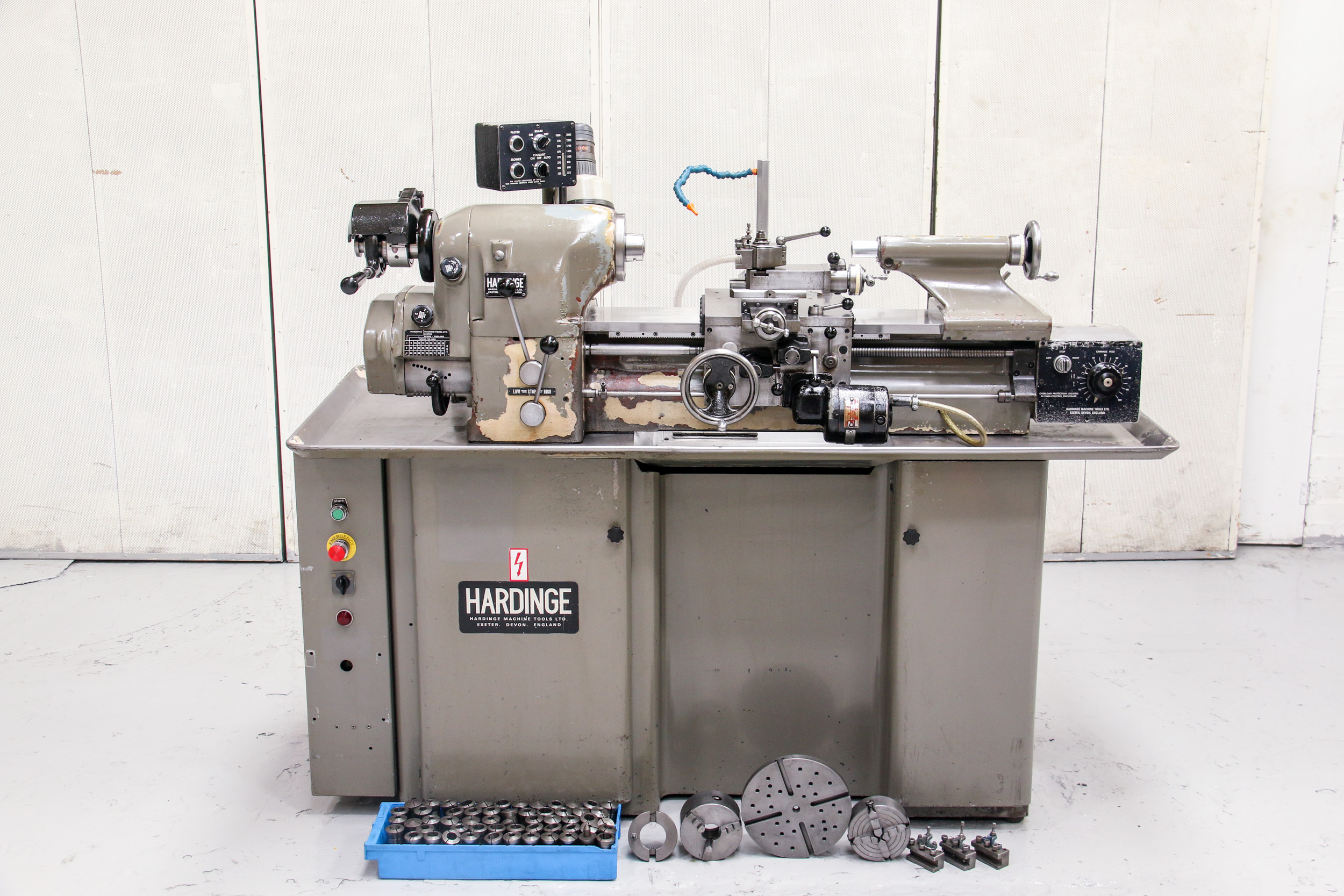 Toolroom Lathes/Hardinge HLV-H High Speed Super Precision Tool Room Lathe