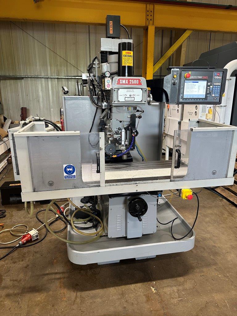 Bed Type Milling/Used XYZ ProtoTRAK SMX2500 CNC Bed Mill (4394)