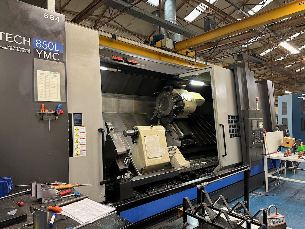 CNC Lathes/Hi-Tech 850L YMC Extra Large CNC Turning Center