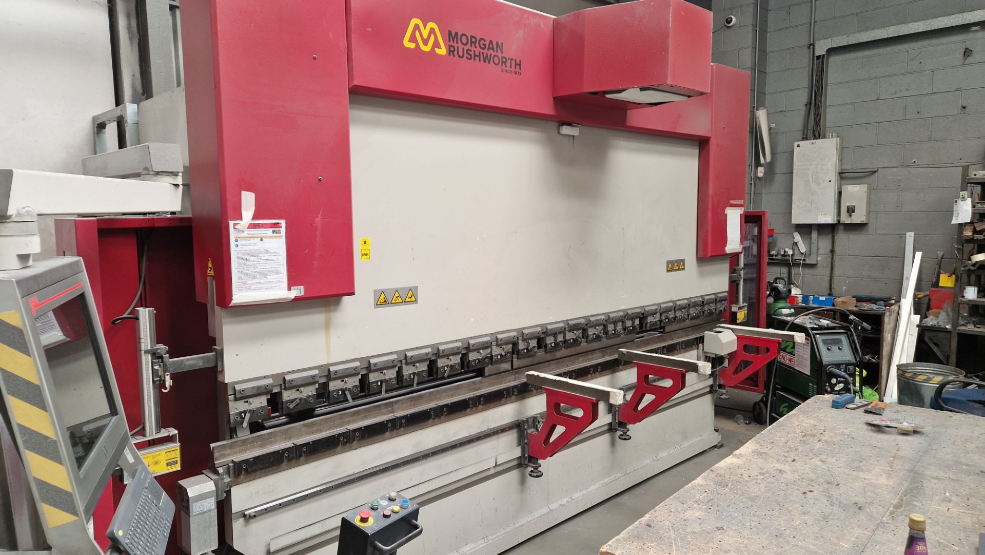 Press Brakes/Morgan Rushworth PBS 4100/200 CNC Downstroke Pressbrake