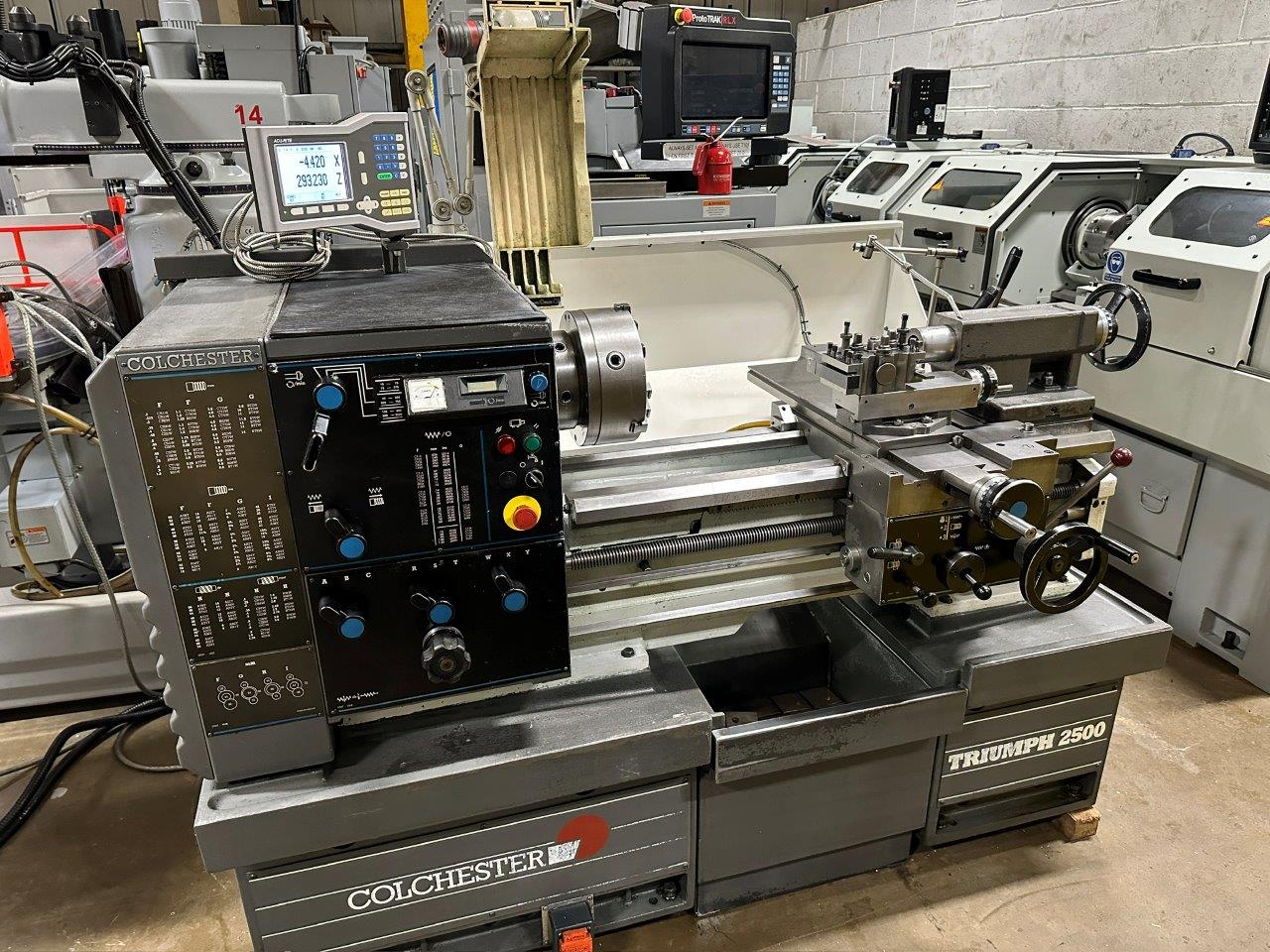 Gap Bed Lathes/Used Colchester Triumph 2500VS x 650mm Gap Bed Lathe (4615)