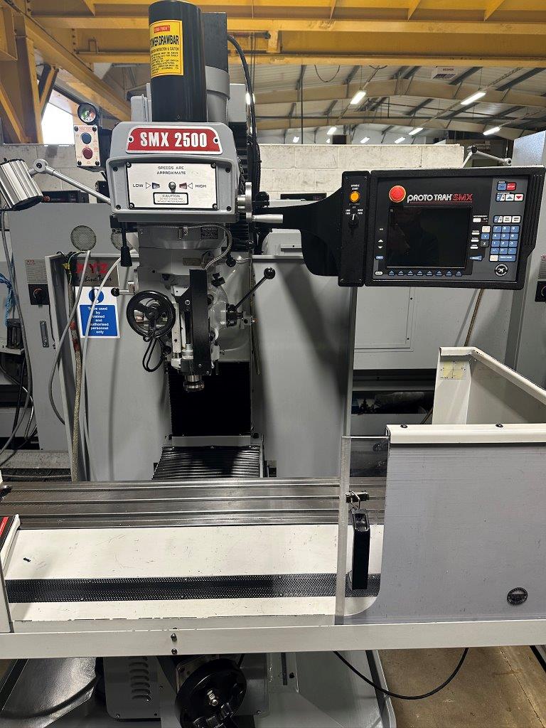 Bed Type Milling/Used XYZ protoTRAK SMX2500 CNC Bed Mill (4606)