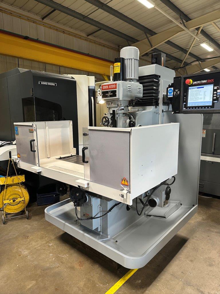Bed Type Milling/Used XYZ ProtoTRAK SMX4000 CNC Bed Mill (4782)