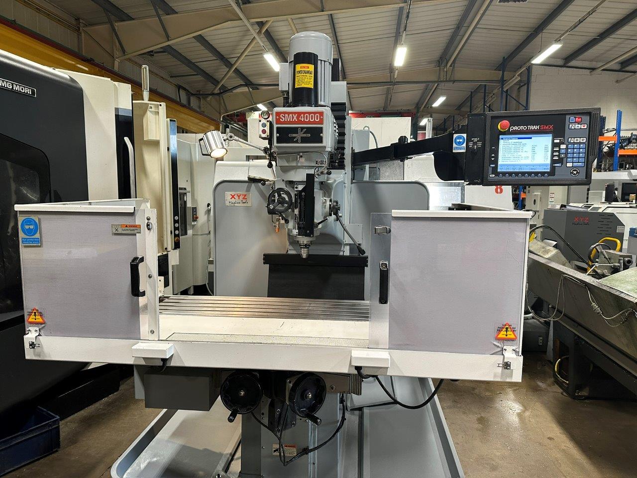Bed Type Milling/Used XYZ ProtoTRAK SMX4000 CNC Bed Mill (4782)