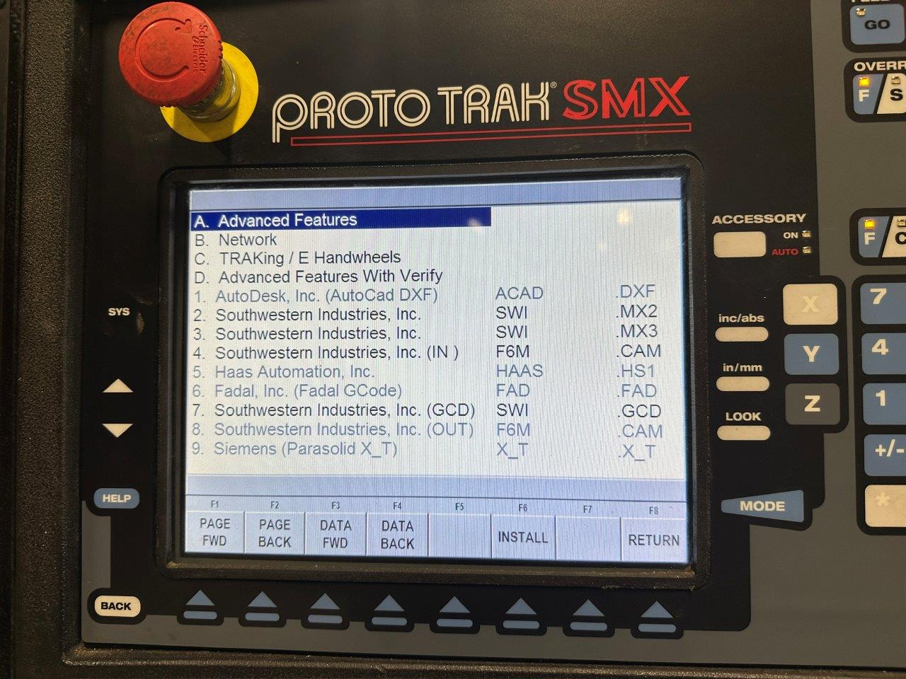 Bed Type Milling/Used XYZ ProtoTRAK SMX4000 CNC Bed Mill (4782)