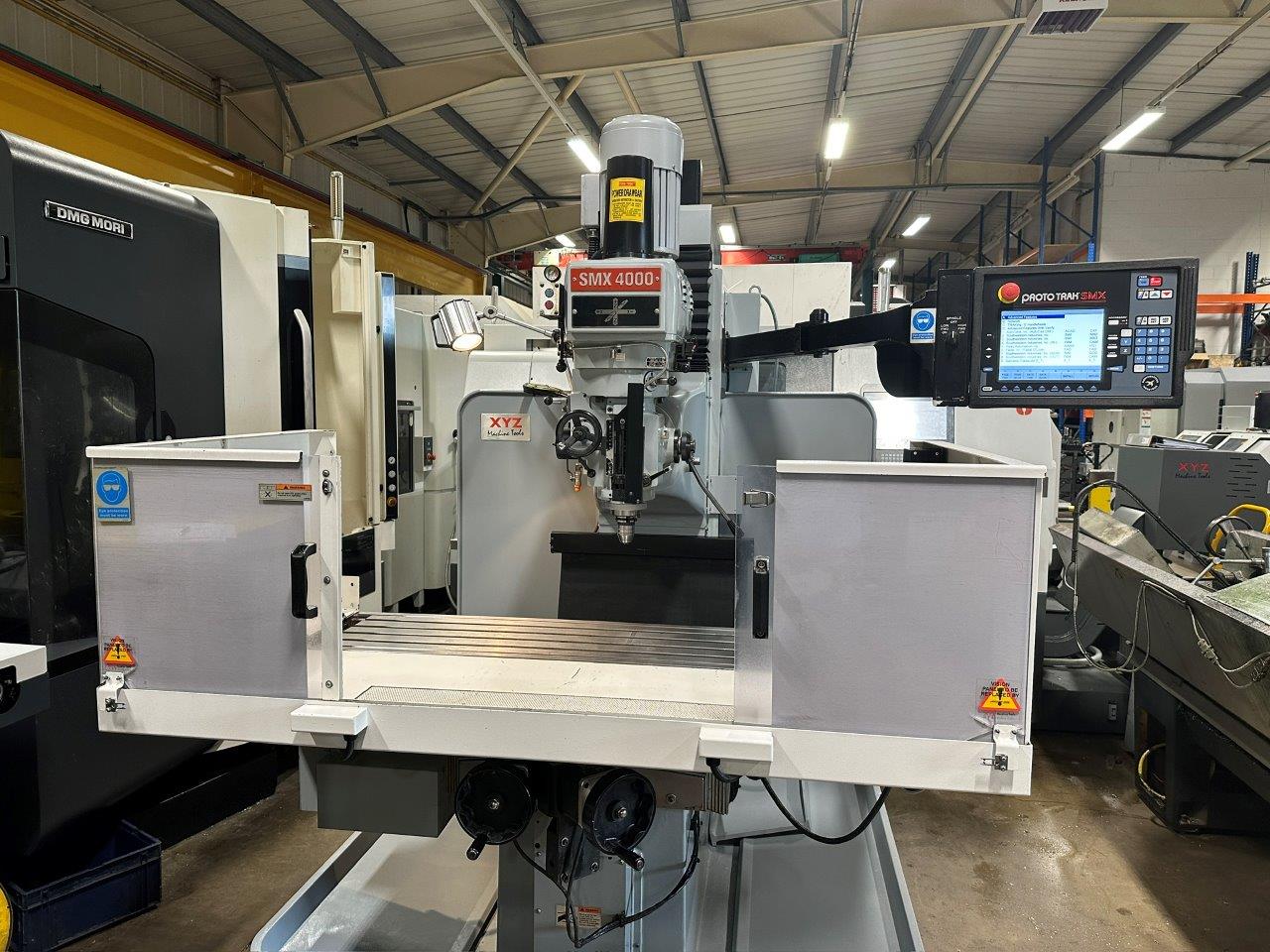Bed Type Milling/Used XYZ ProtoTRAK SMX4000 CNC Bed Mill (4782)
