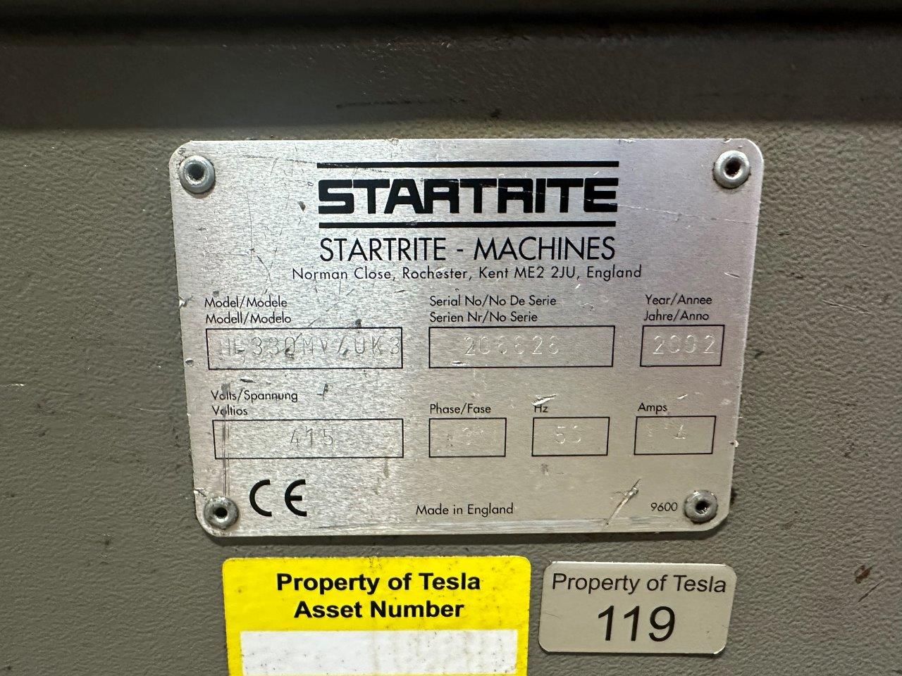 Horizontal Bandsaws/Used Startrite H330MV Manual Horizontal Bandsaw (4788)