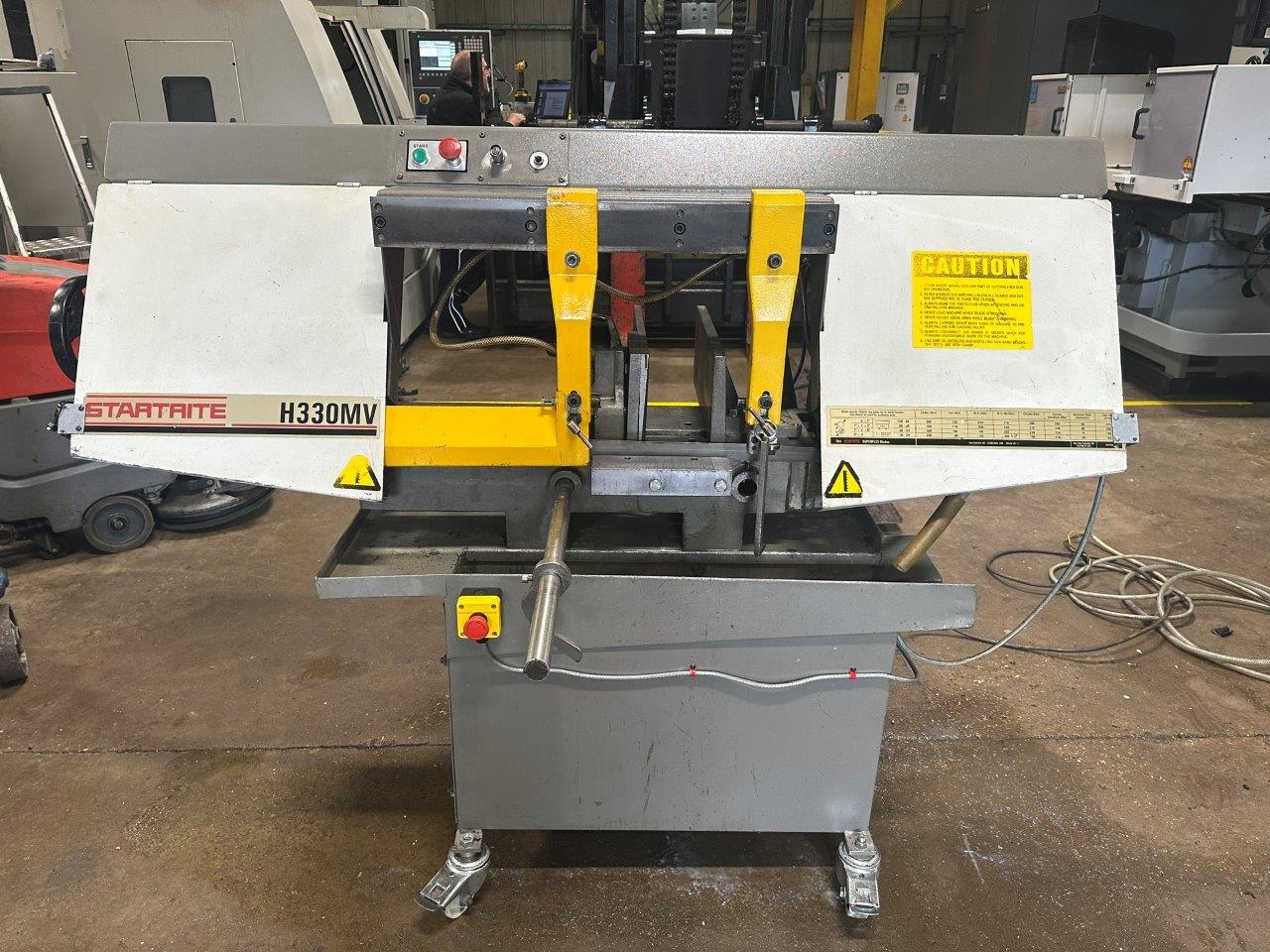 Horizontal Bandsaws/Used Startrite H330MV Manual Horizontal Bandsaw (4788)
