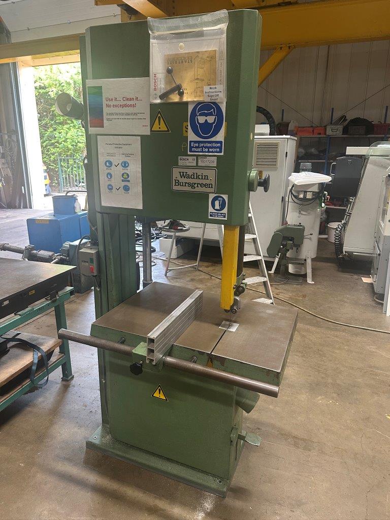 Bandsaws/Used Wadkin Vertical Bandsaw (4832)