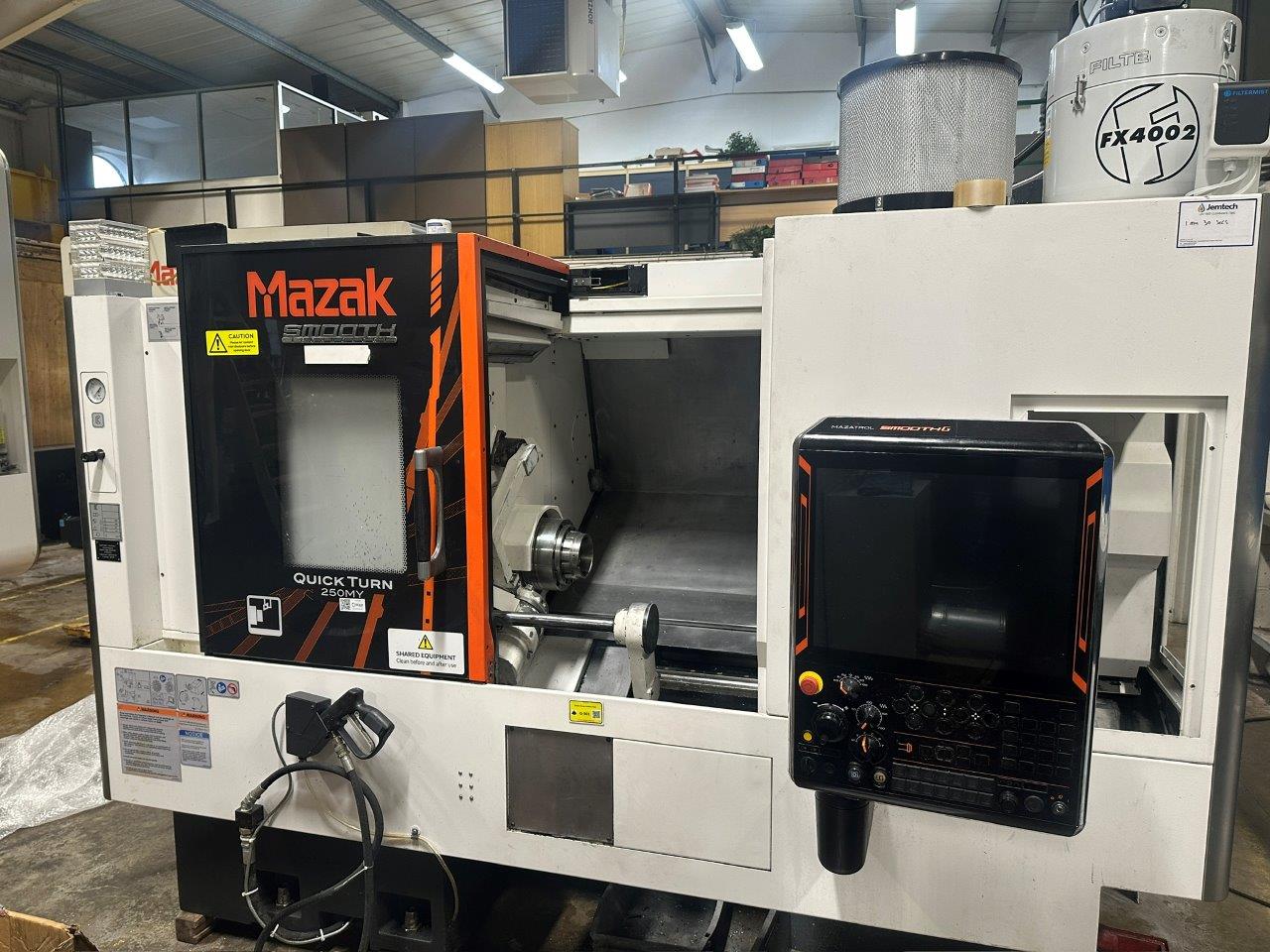 Lathes (CNC and Manual)/Used Mazak QTN250MY x 500mm bed length (4672)