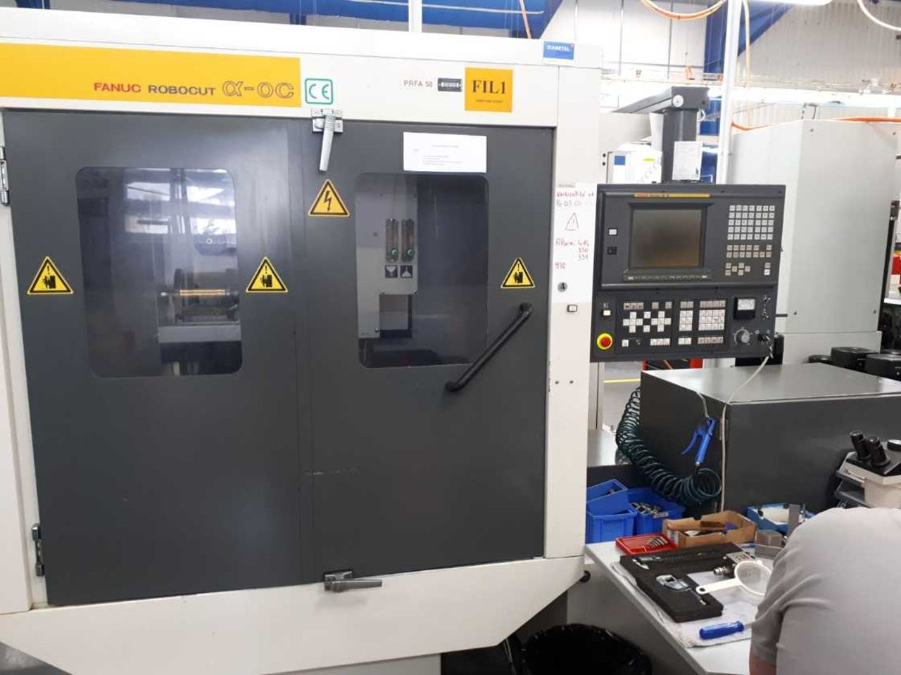 Electro Discharge Machining/WIRE ED-SINKING MACHINE FANUC ROBOCUT ALPHA OC