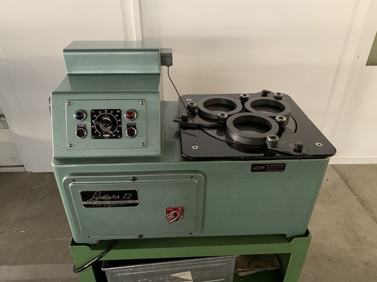 Lapping/SURFACE LAPPING MACHINE LAPMASTER TYPE 12