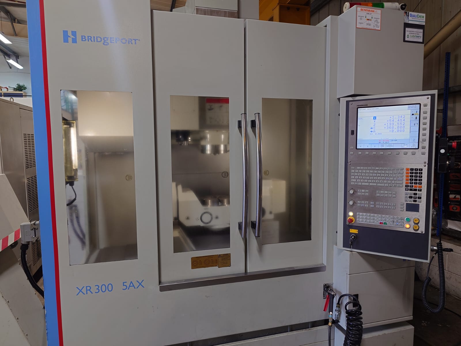 Vertical Machining Centres/Used Hardinge XR300 5AX 5-axis CNC Machining Centre (4526)