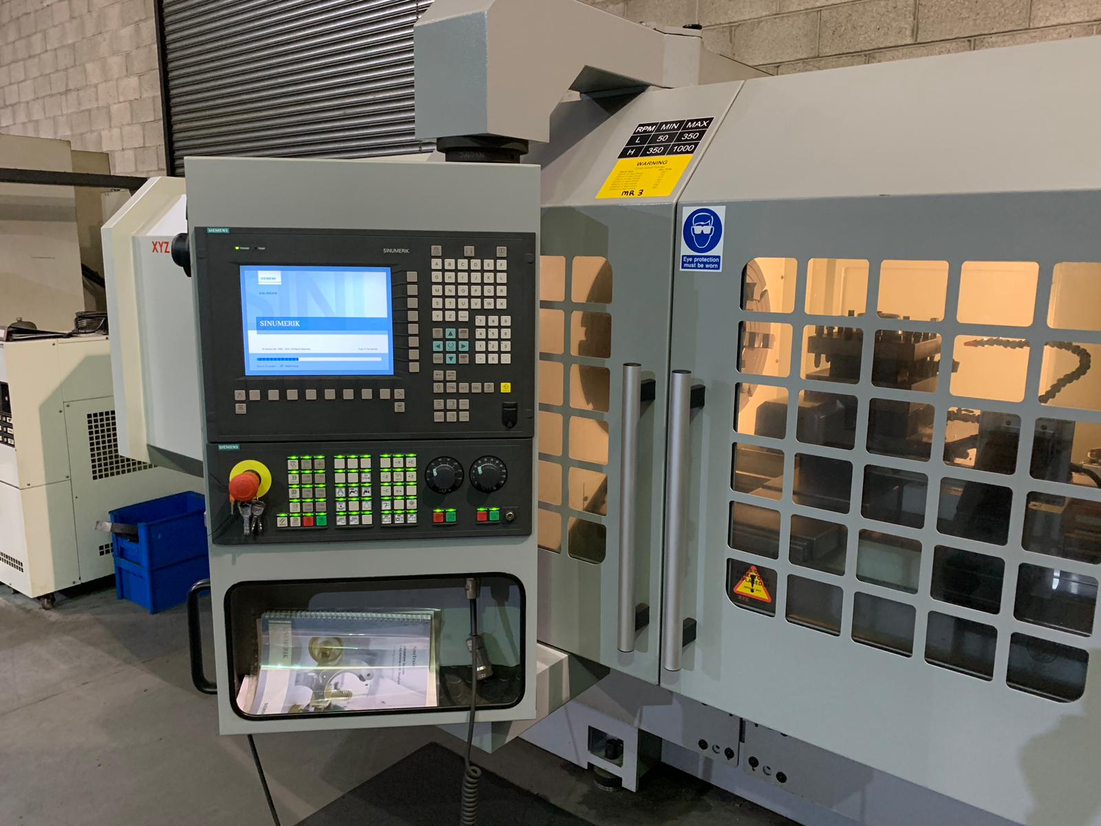 CNC Lathes/Used XYZ 730 x 1000mm CNC Lathe (4853)