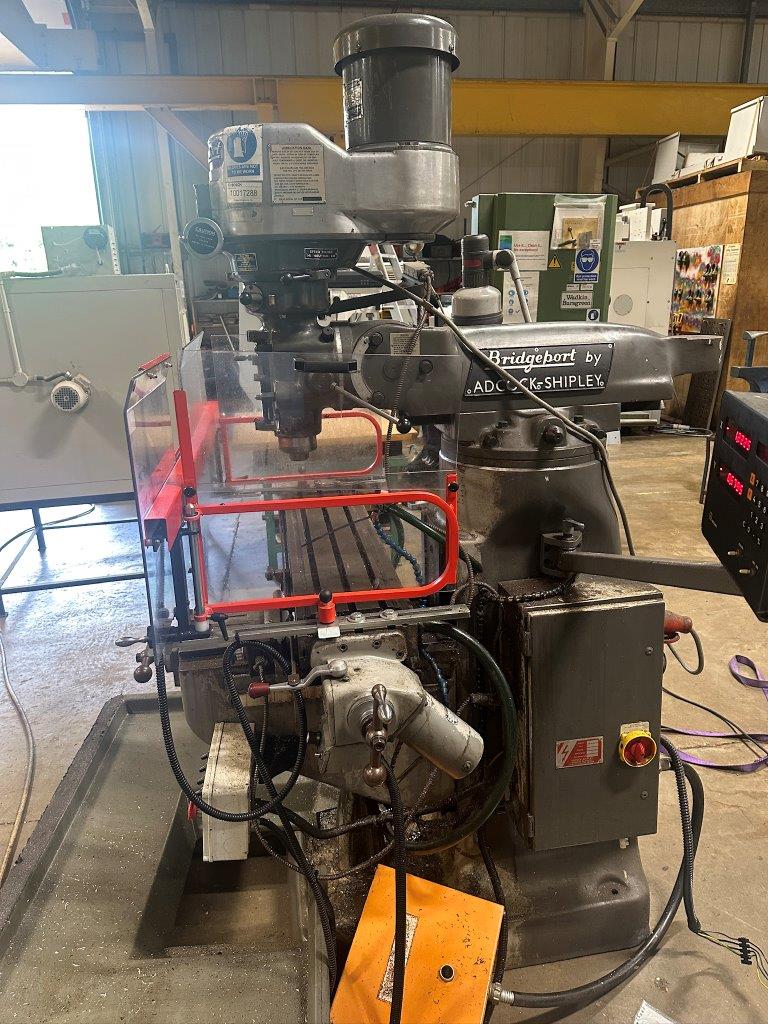 Turret Mill/Used Bridgeport BR2J2 Turret Mill (4826)