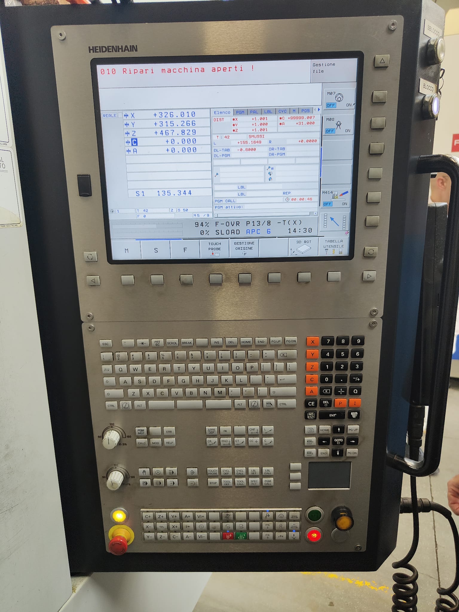 Vertical Machining Centres/CENTRO VERTICALE DOOSAN MOD. VC 630/5AX Cod.CV278-PS